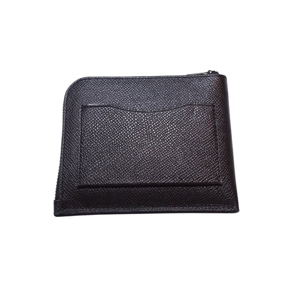 NWT Coach 3In1 L Zip Crossgrain Leather Wallet Black Credit Card Luxury CJ882 - Picture 3 of 13